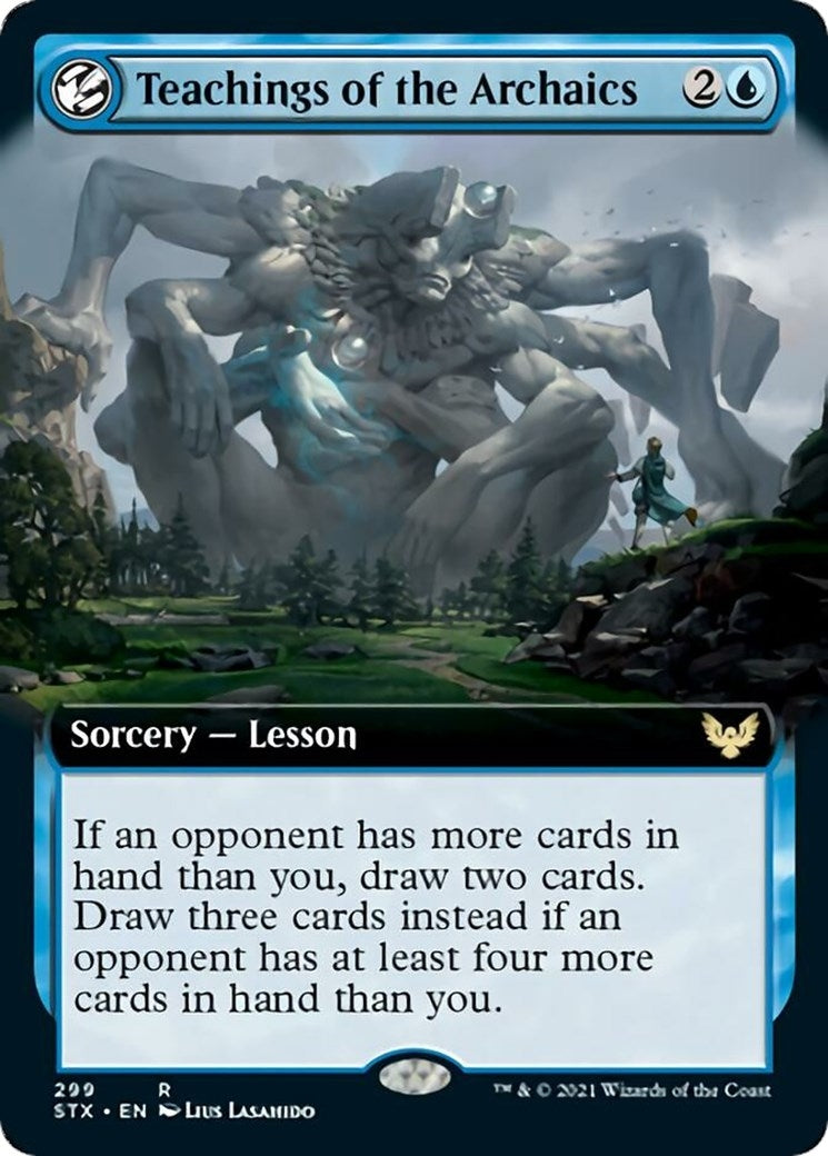 Image for Teachings of the Archaics (Extended Art) (299) - Magic: The Gathering