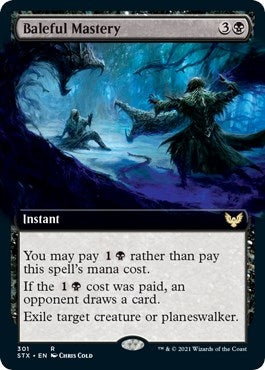 Image for Baleful Mastery (Extended Art) (301) - Magic: The Gathering