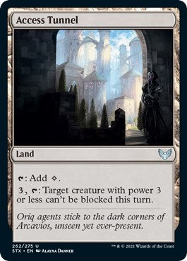 Image for Access Tunnel (262) (STX) - Magic: The Gathering