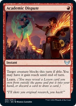 Image for Academic Dispute (91) (STX) - Magic: The Gathering