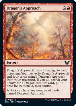 Image for Dragon's Approach (97) - Magic: The Gathering