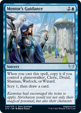 Image for Mentor's Guidance (46) (STX) - Magic: The Gathering