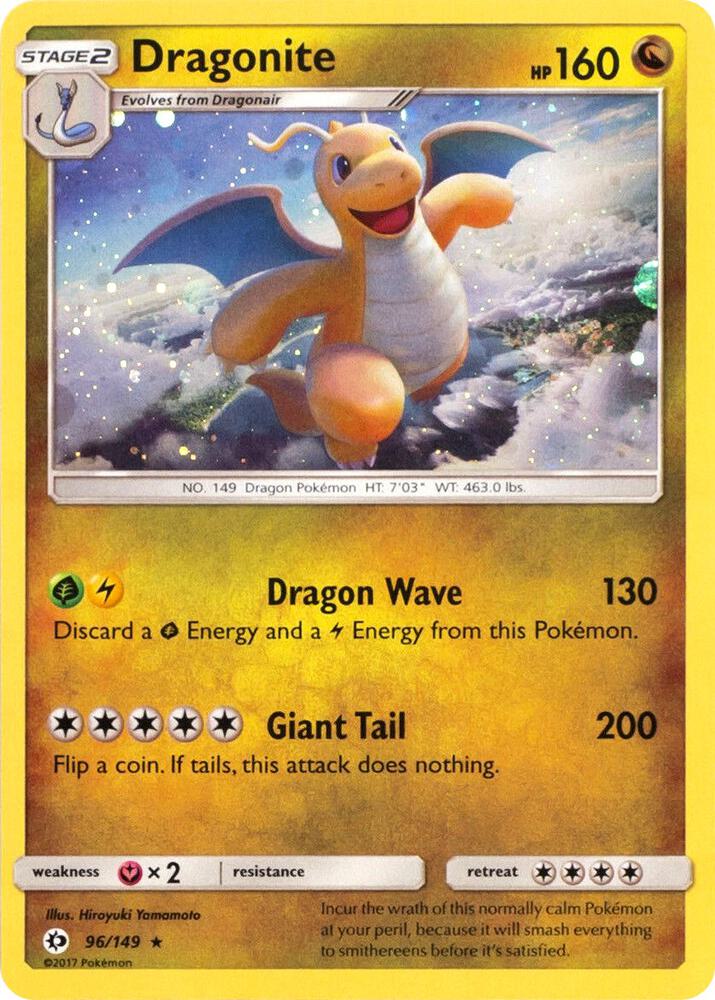 Image for Dragonite - 96/149 (Cosmos Holo) (096/149) (MCAP) - Pokemon
