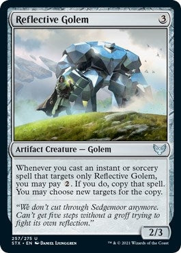 Image for Reflective Golem (257) - Magic: The Gathering