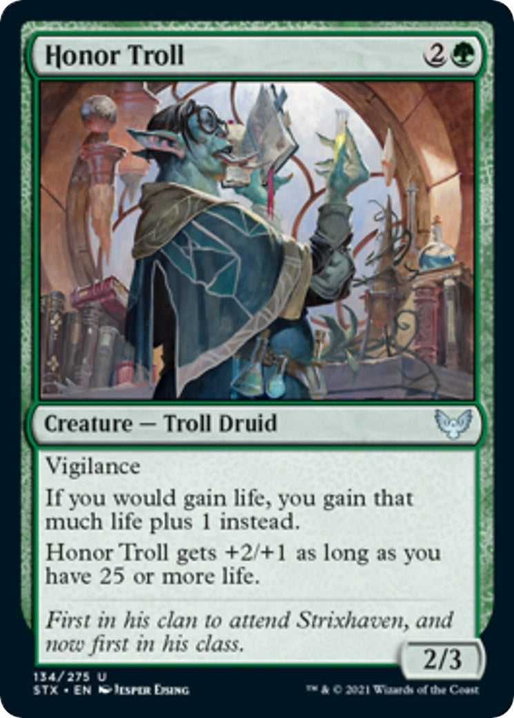 Image for Honor Troll (134) - Magic: The Gathering