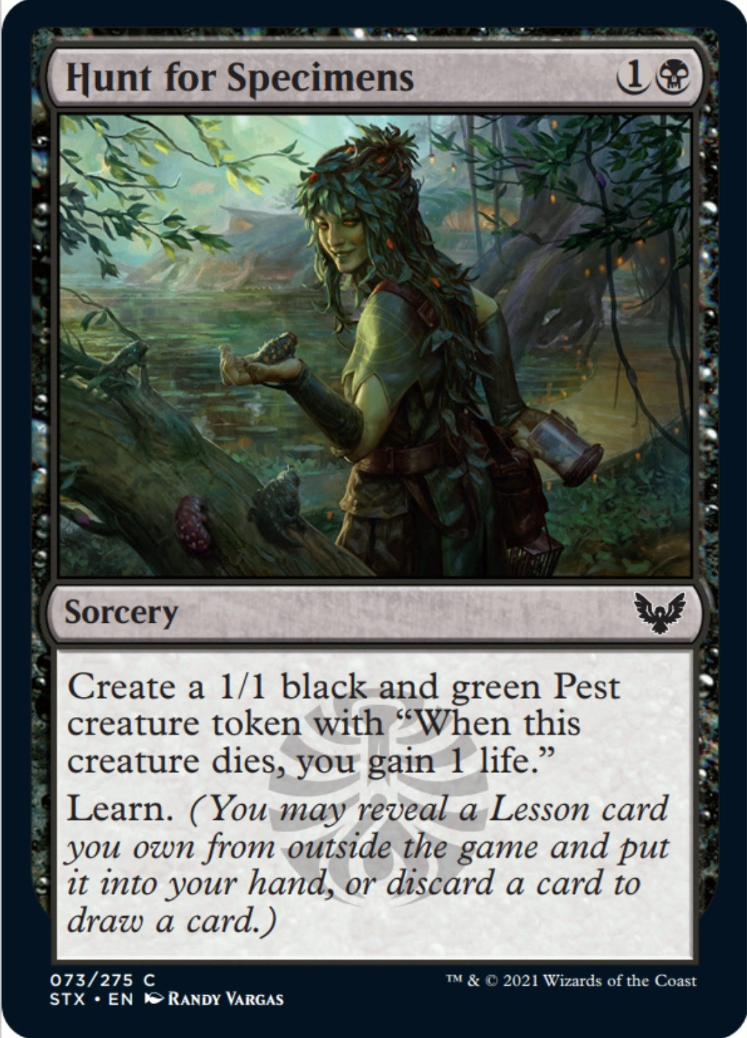 Image for Hunt for Specimens (73) (STX) - Magic: The Gathering