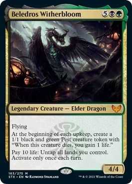 Image for Beledros Witherbloom (163) - Magic: The Gathering