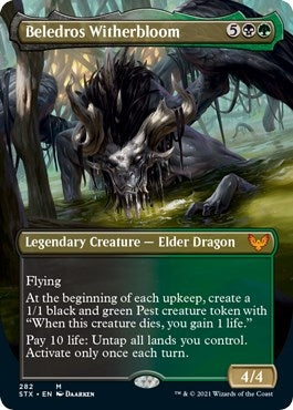 Image for Beledros Witherbloom (Borderless) (282) - Magic: The Gathering