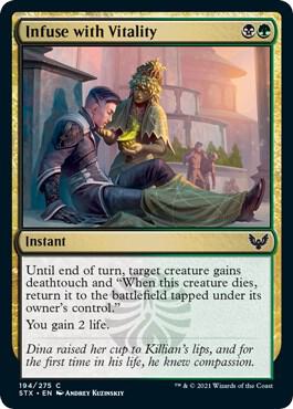 Image for Infuse with Vitality (194) - Magic: The Gathering
