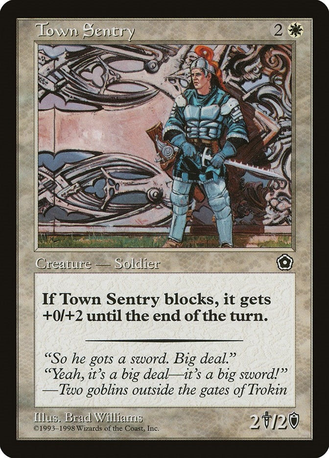 Image for Town Sentry - Magic: The Gathering