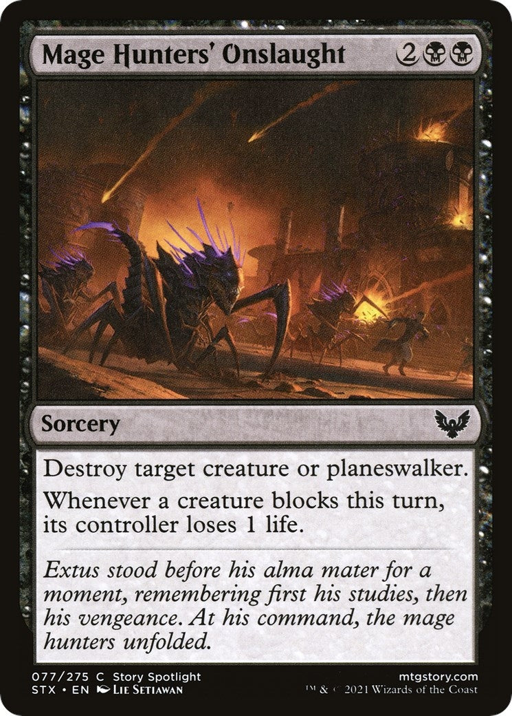 Image for Mage Hunters' Onslaught (77) - Magic: The Gathering