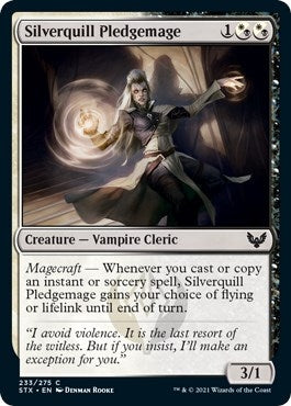 Image for Silverquill Pledgemage (233) - Magic: The Gathering