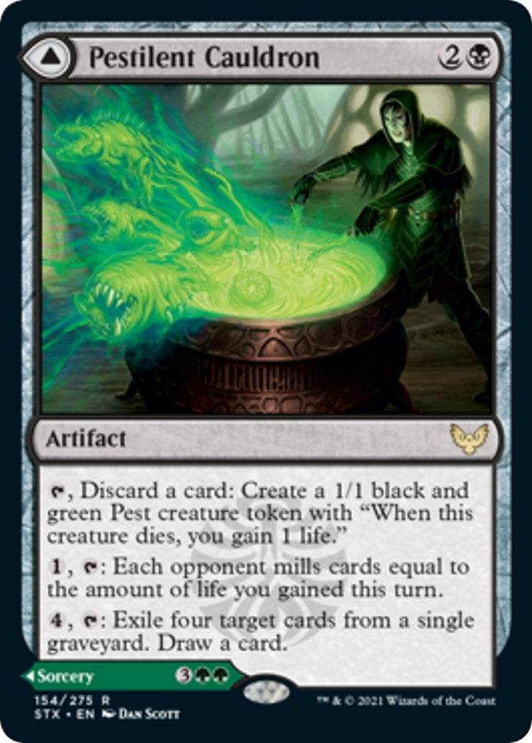 Image for Pestilent Cauldron (154) (STX) - Magic: The Gathering