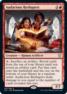 Image for Audacious Reshapers (47) (C21) - Magic: The Gathering