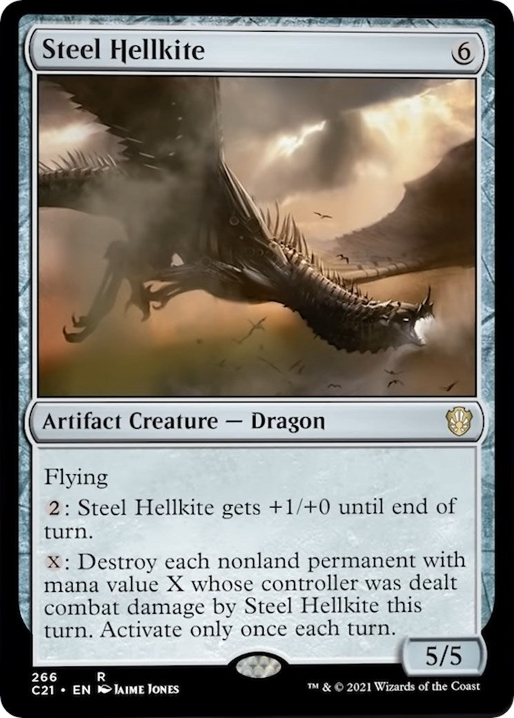 Image for Steel Hellkite (266) (C21) - Magic: The Gathering