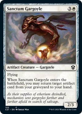 Image for Sanctum Gargoyle (102) (C21) - Magic: The Gathering