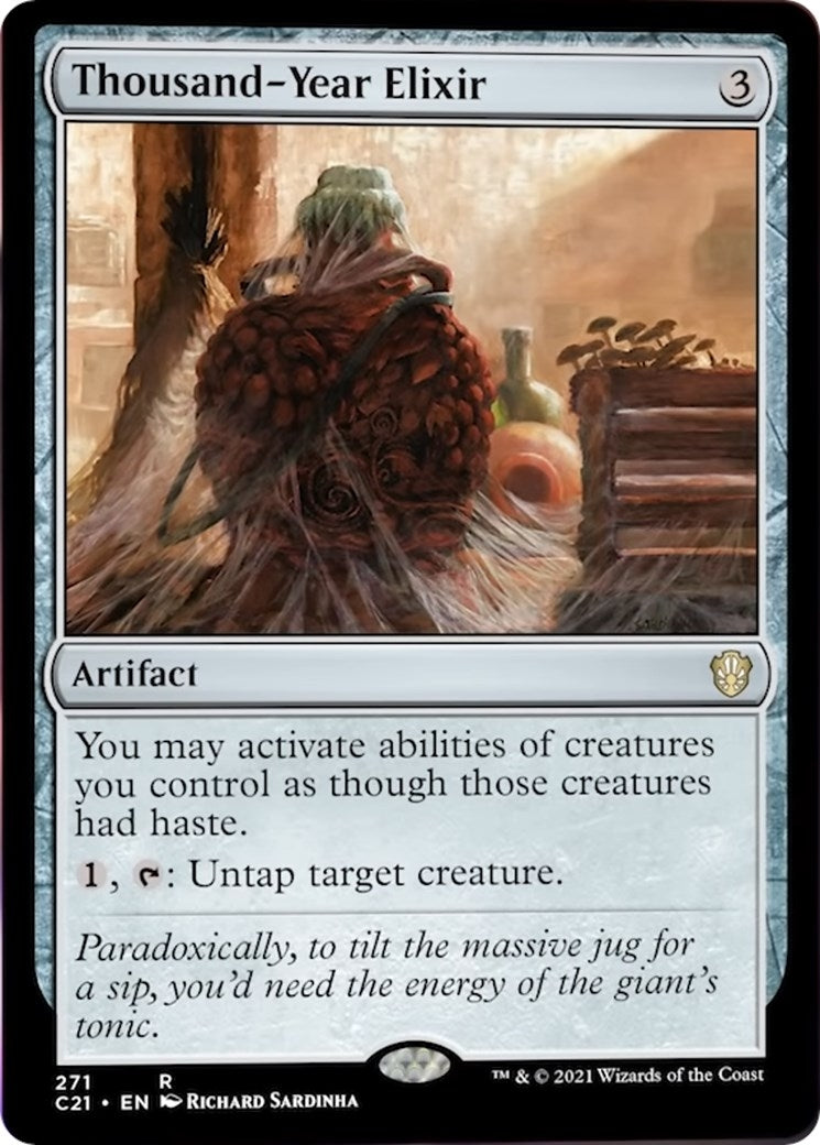 Image for Thousand-Year Elixir (271) (C21) - Magic: The Gathering