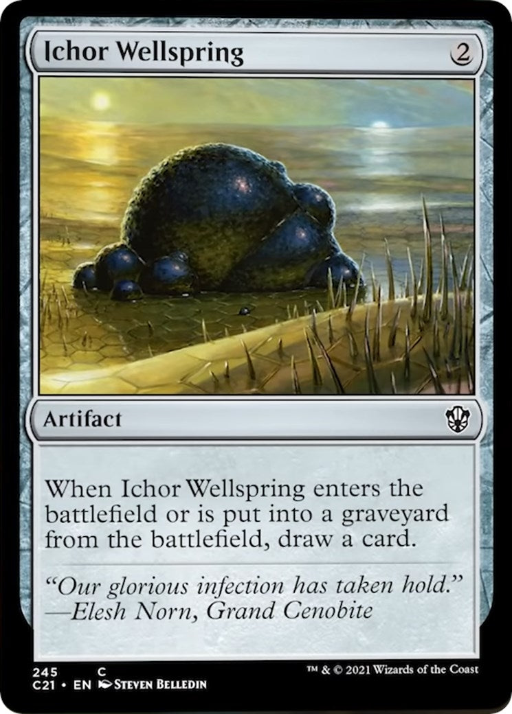 Image for Ichor Wellspring (245) (C21) - Magic: The Gathering