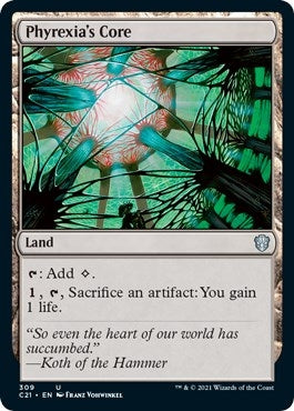 Image for Phyrexia's Core (309) (C21) - Magic: The Gathering