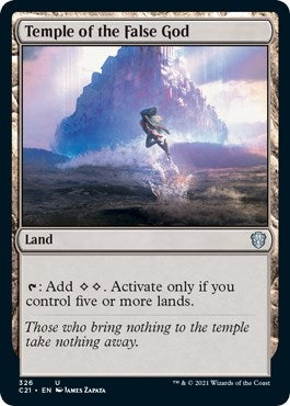 Image for Temple of the False God (326) (C21) - Magic: The Gathering