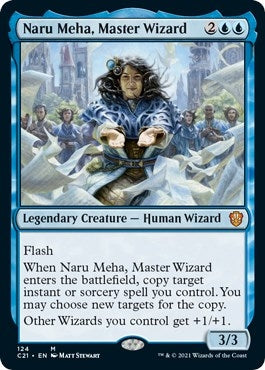 Image for Naru Meha, Master Wizard (124) (C21) - Magic: The Gathering