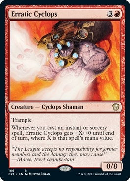 Image for Erratic Cyclops (166) (C21) - Magic: The Gathering