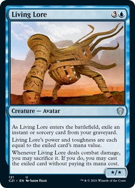 Image for Living Lore (121) (C21) - Magic: The Gathering