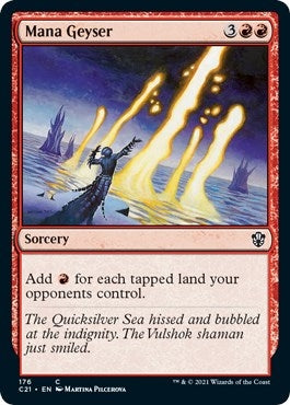 Image for Mana Geyser (176) (C21) - Magic: The Gathering