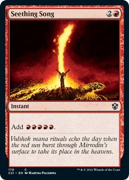 Image for Seething Song (179) (C21) - Magic: The Gathering