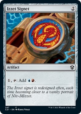 Image for Izzet Signet (247) (C21) - Magic: The Gathering