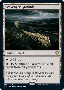 Image for Scavenger Grounds (314) (C21) - Magic: The Gathering