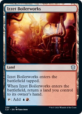 Image for Izzet Boilerworks (294) (C21) - Magic: The Gathering