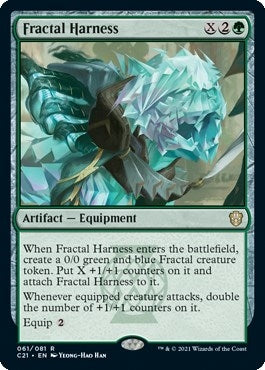 Image for Fractal Harness (61) (C21) - Magic: The Gathering