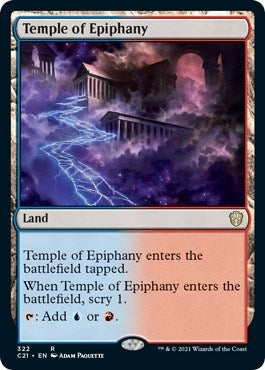 Image for Temple of Epiphany (322) (C21) - Magic: The Gathering