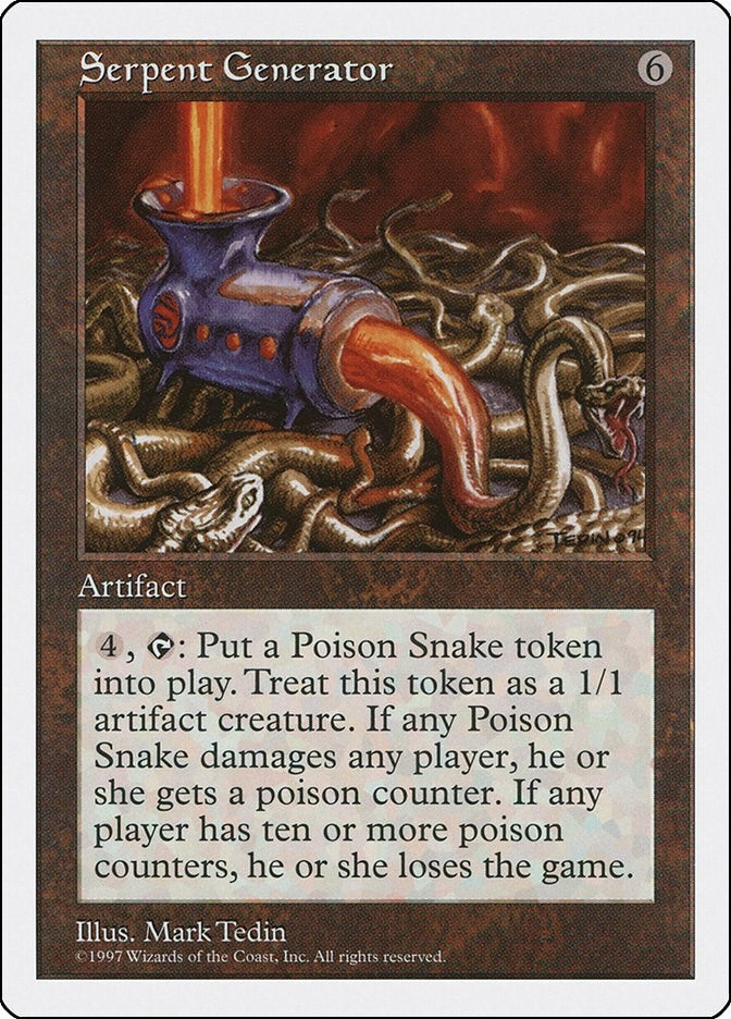 Image for Serpent Generator - Magic: The Gathering