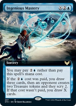 Image for Ingenious Mastery (Extended Art) (297) - Magic: The Gathering