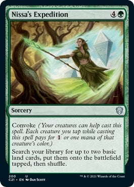 Image for Nissa's Expedition (200) (C21) - Magic: The Gathering