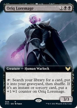 Image for Oriq Loremage (Extended Art) (304) - Magic: The Gathering