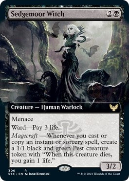 Image for Sedgemoor Witch (Extended Art) (306) - Magic: The Gathering
