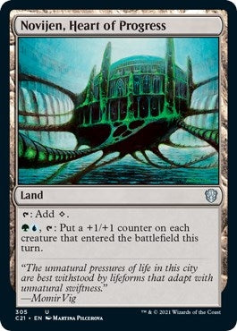 Image for Novijen, Heart of Progress (305) (C21) - Magic: The Gathering
