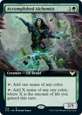 Image for Accomplished Alchemist (Extended Art) (314) (STX) - Magic: The Gathering