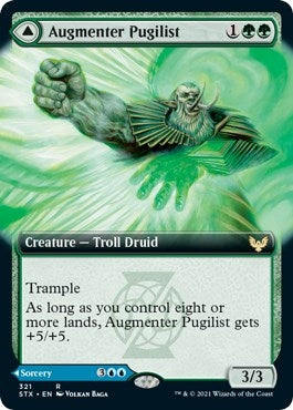 Image for Augmenter Pugilist (Extended Art) (321) (STX) - Magic: The Gathering