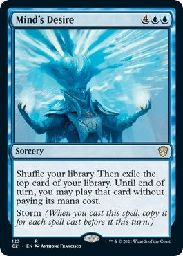 Image for Mind's Desire (123) (C21) - Magic: The Gathering