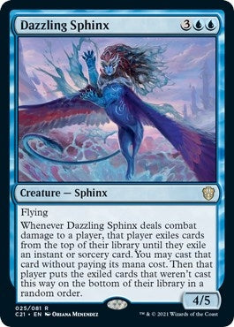 Image for Dazzling Sphinx (25) (C21) - Magic: The Gathering