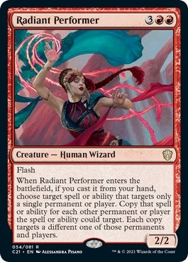 Image for Radiant Performer (54) (C21) - Magic: The Gathering