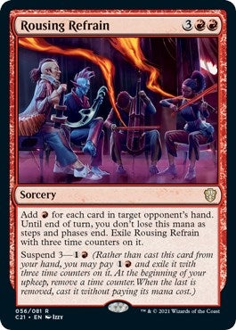 Image for Rousing Refrain (56) (C21) - Magic: The Gathering