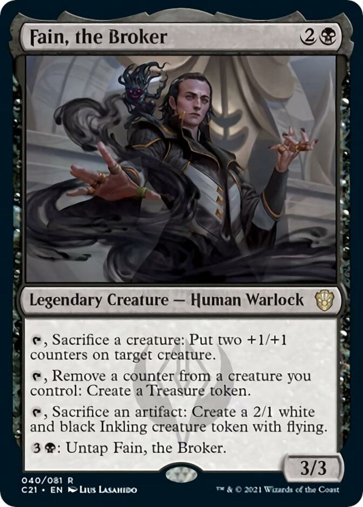 Image for Fain, the Broker (40) (C21) - Magic: The Gathering