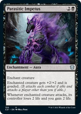 Image for Parasitic Impetus (150) (C21) - Magic: The Gathering