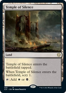 Image for Temple of Silence (325) (C21) - Magic: The Gathering