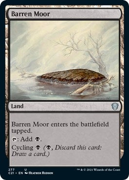 Image for Barren Moor (277) (C21) - Magic: The Gathering